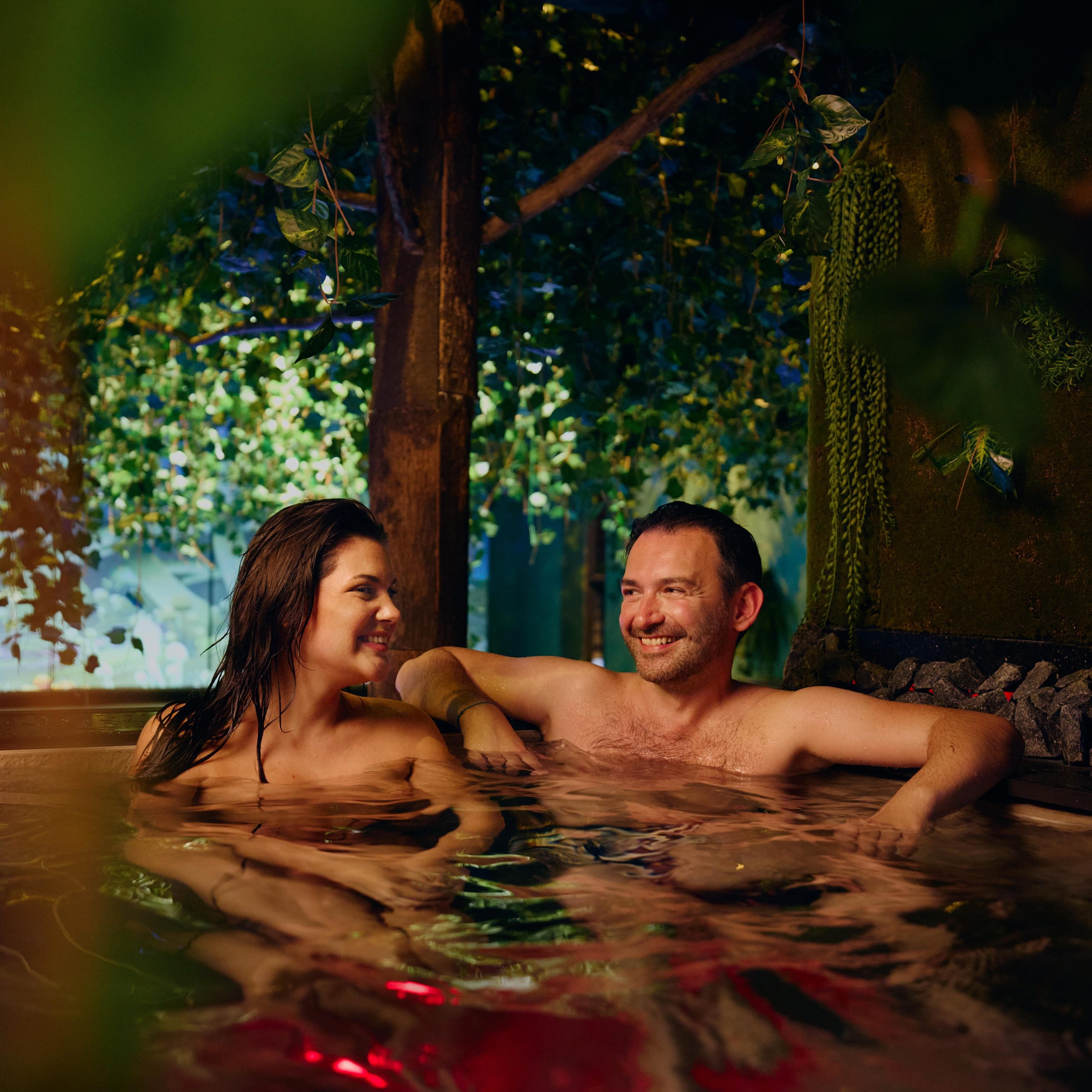 Elysium koppel in bad