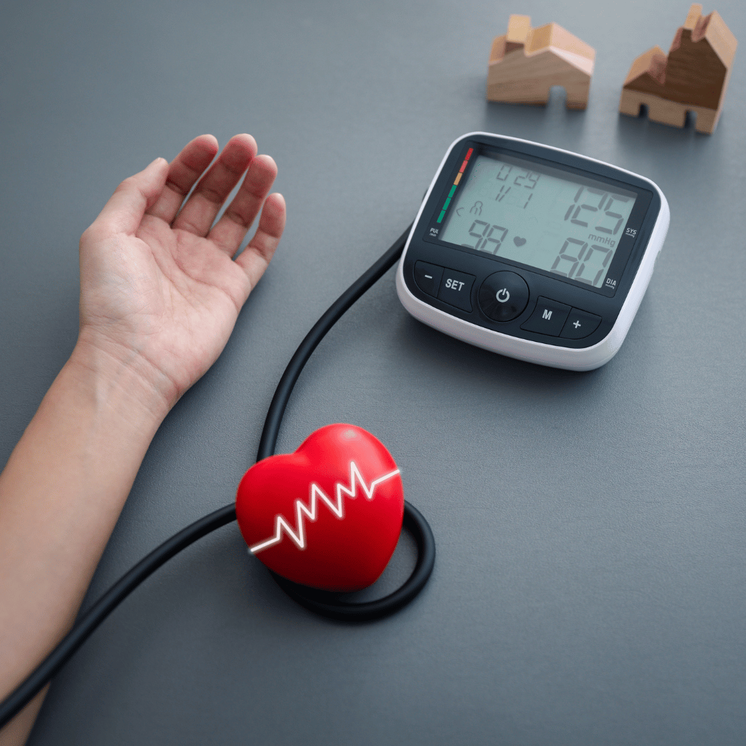 bloeddruk opnemen bij man