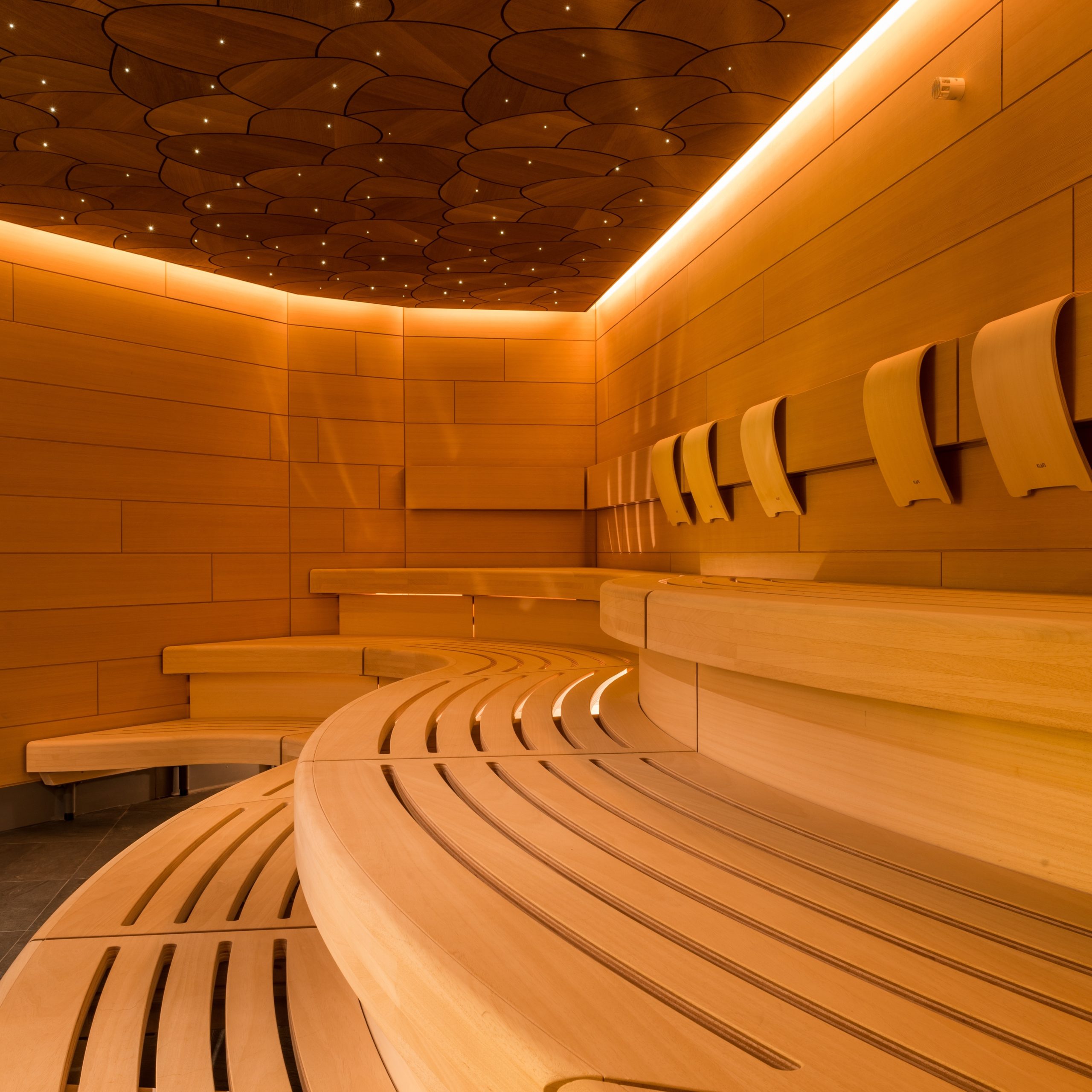 Sauna met sterrenhemel